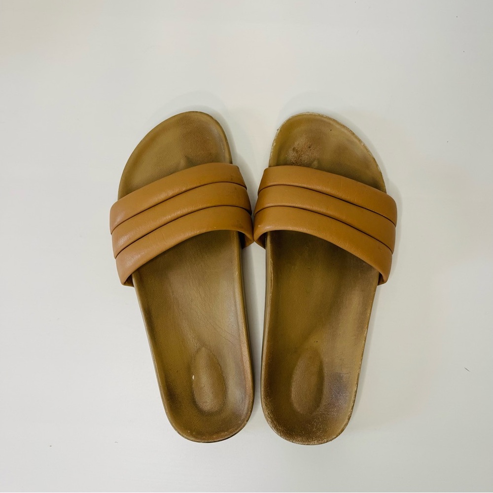 Beatrice Valenzuela Classic Sandalia Slide - Sand